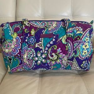 NWOT Vera Bradley small duffel bag. Retired Heather Pattern